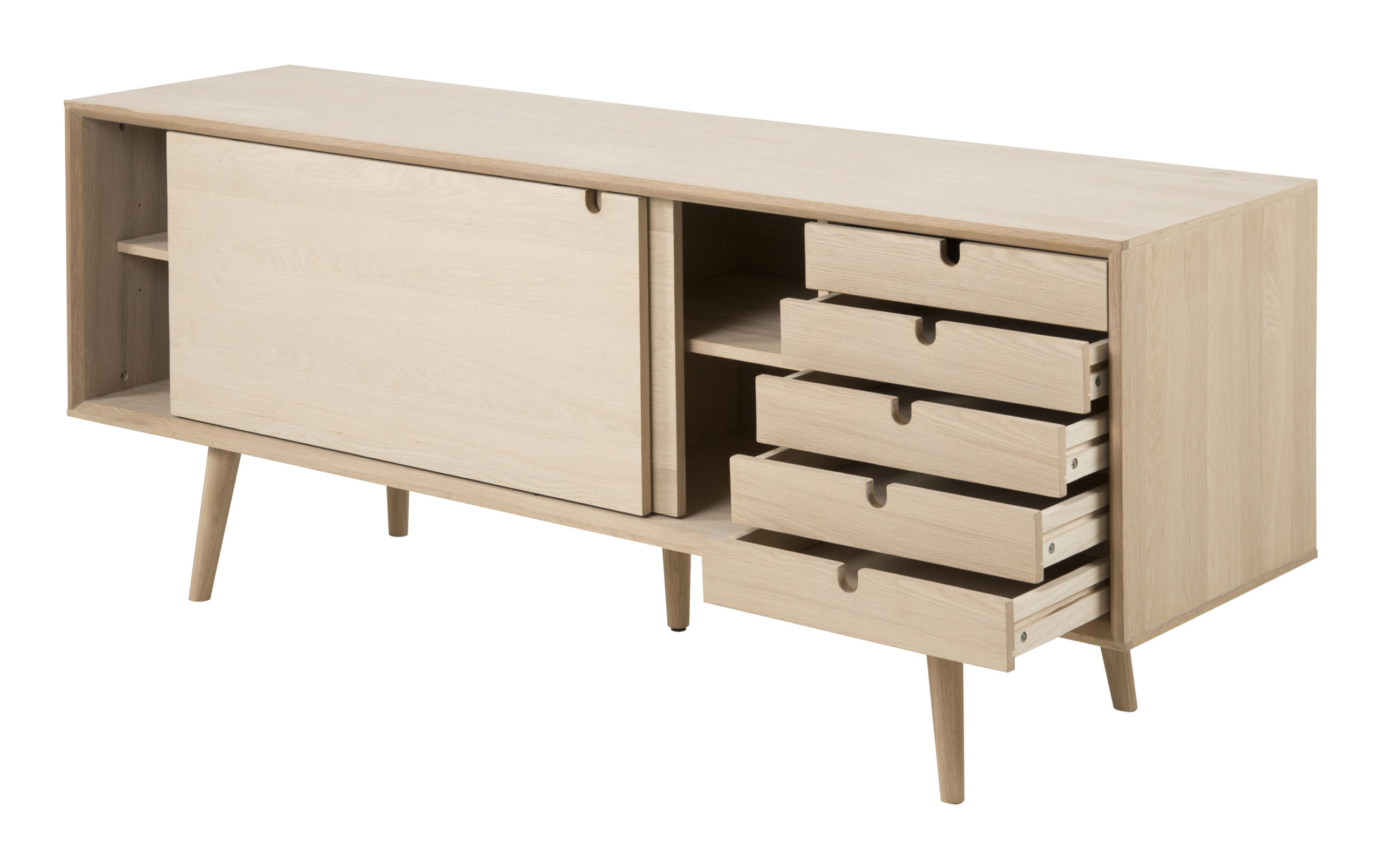 Bendt Dressoir 'Sigfred' eiken, 180cm - Afbeelding 3