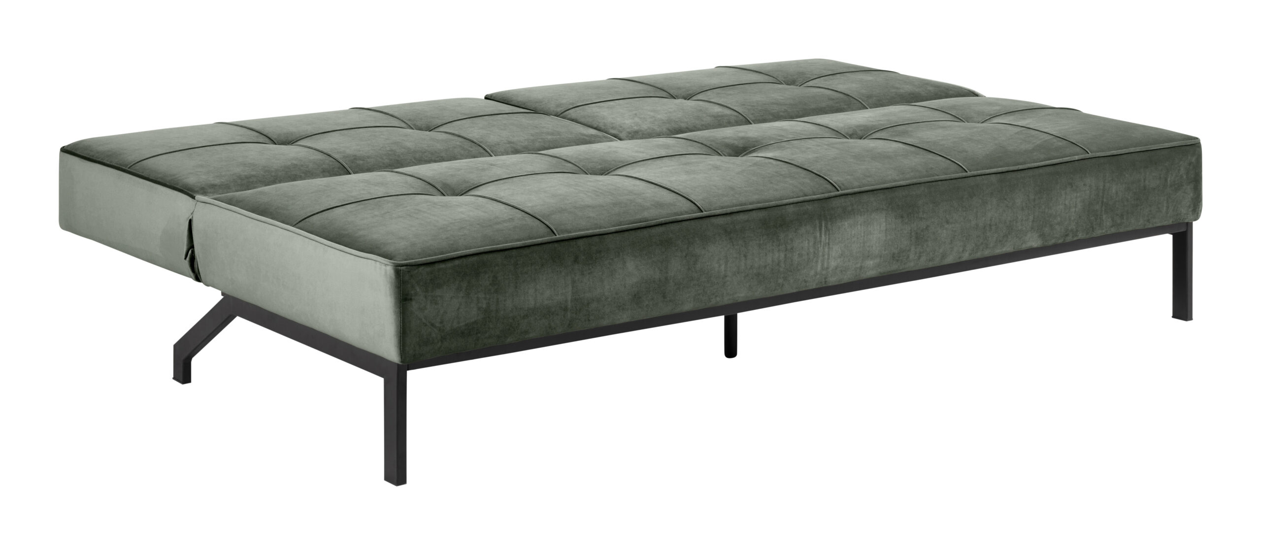 Bendt Slaapbank 'Maja' Velvet, kleur Forest Green - Afbeelding 6