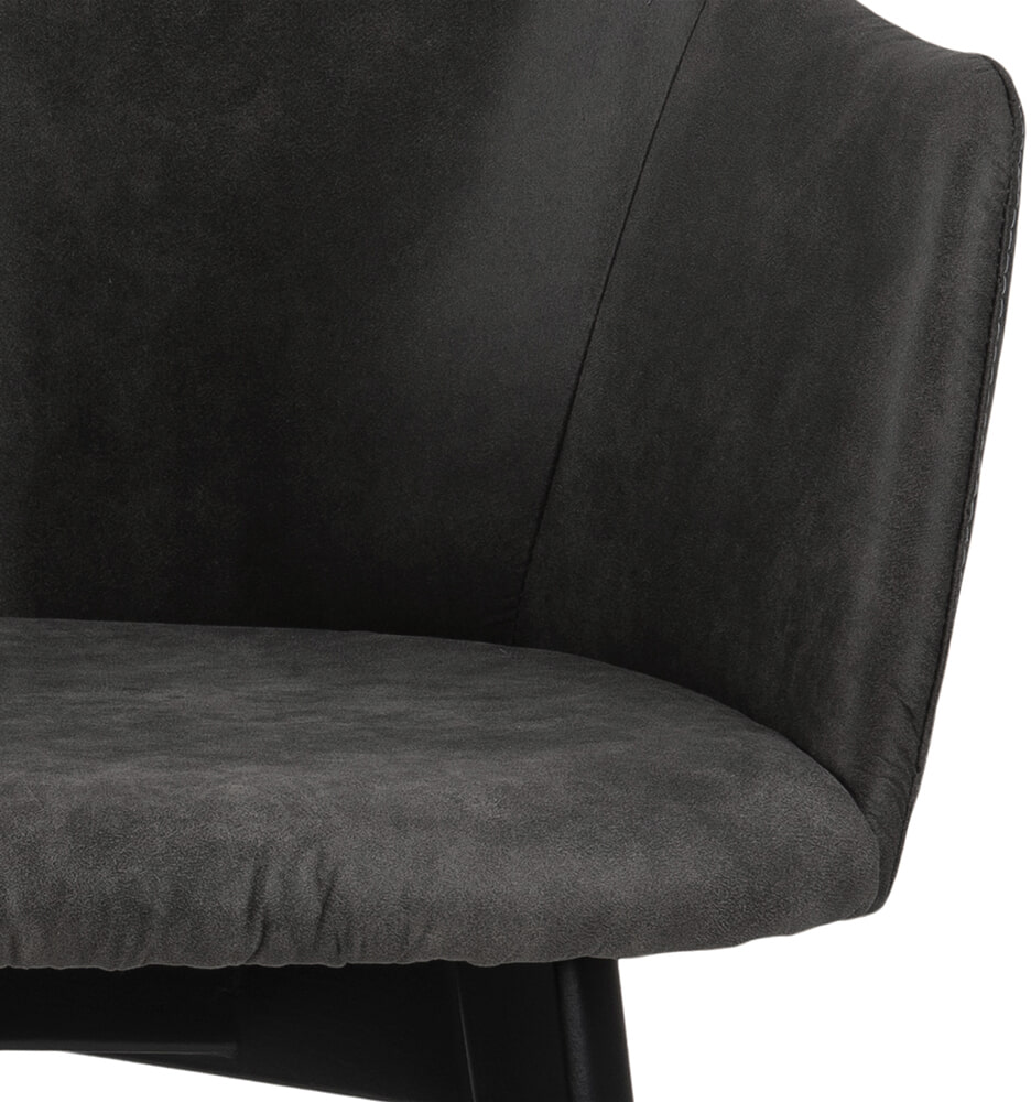 Sohome Eetkamerstoel 'Pim', kleur Antraciet - Afbeelding 5