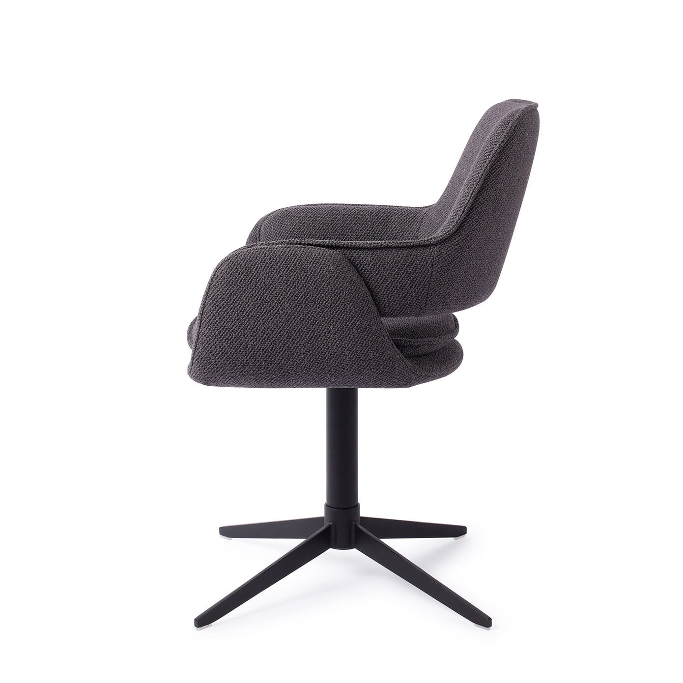 Jesper Home Eetkamerstoel 'Oketo' Draaibaar, kleur Indigo Ink - Afbeelding 3