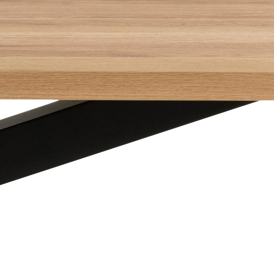 Bendt Eettafel 'Line' Eiken, 220 x 90cm - Afbeelding 4