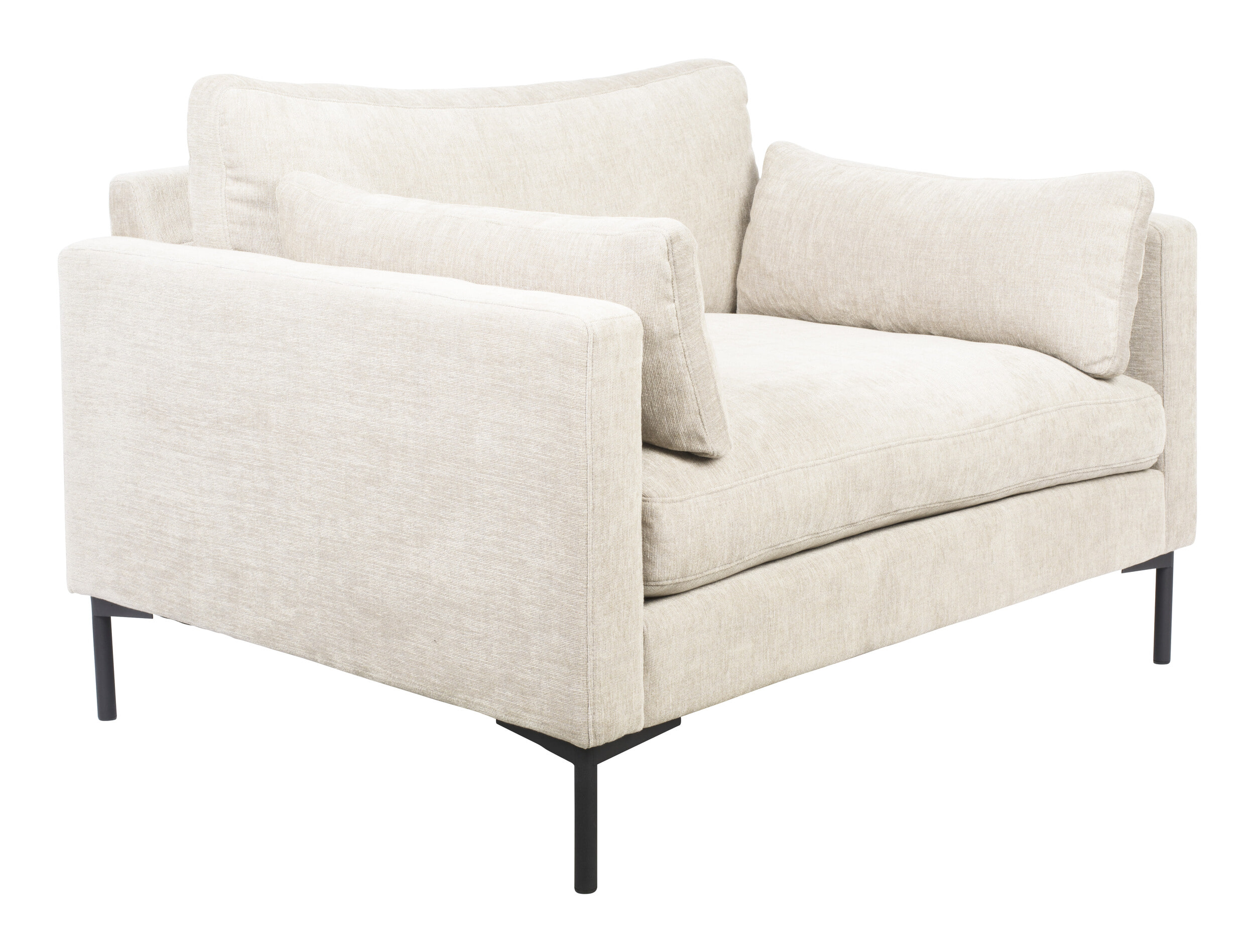 Zuiver Loveseat 'Summer' kleur Crème - Afbeelding 2