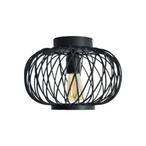 Urban Interiors Plafondlamp 'Twist' Ø25cm, kleur Zwart