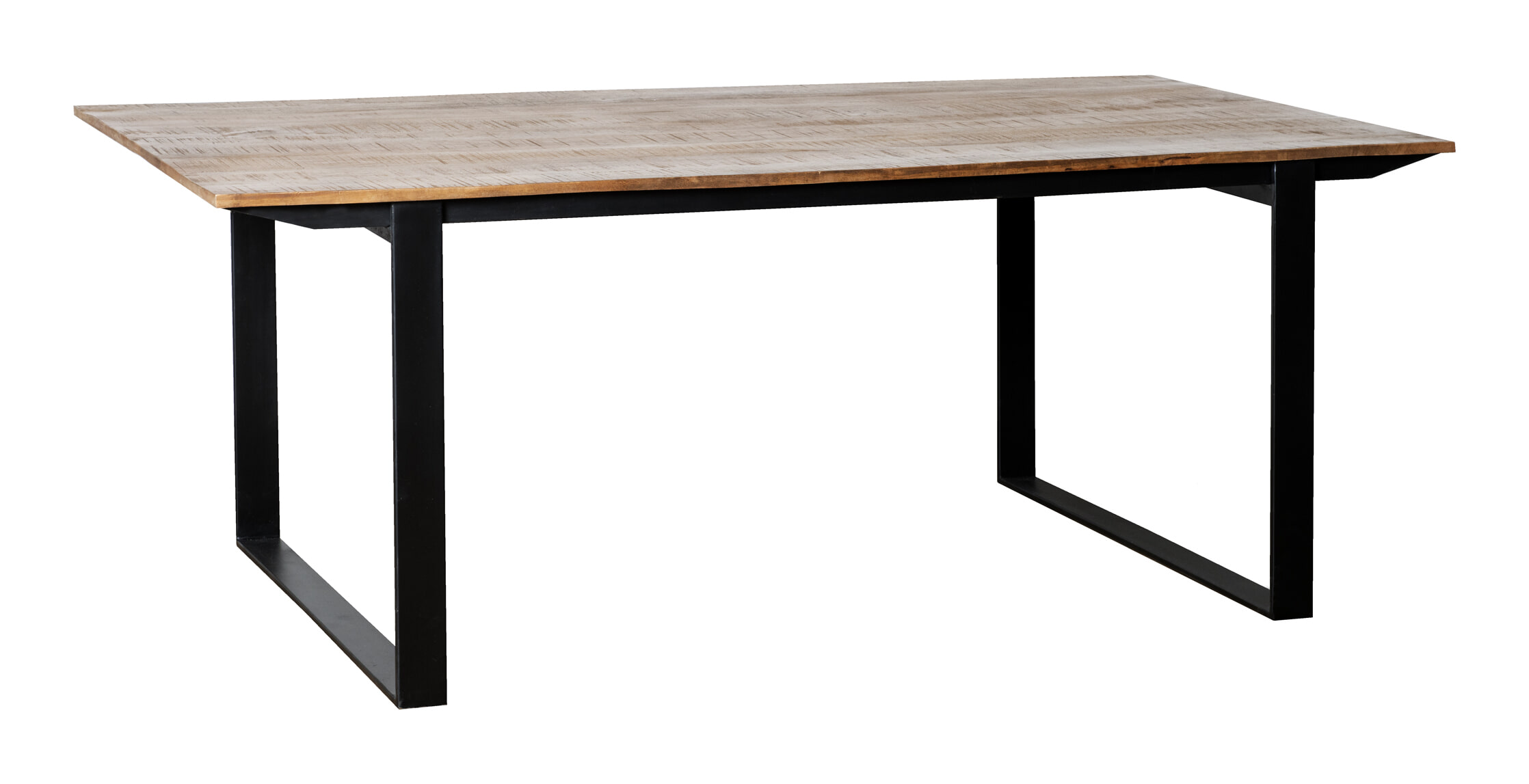 Livingfurn Eettafel 'Valdez' kleur Naturel, 200 x 100cm - Afbeelding 2