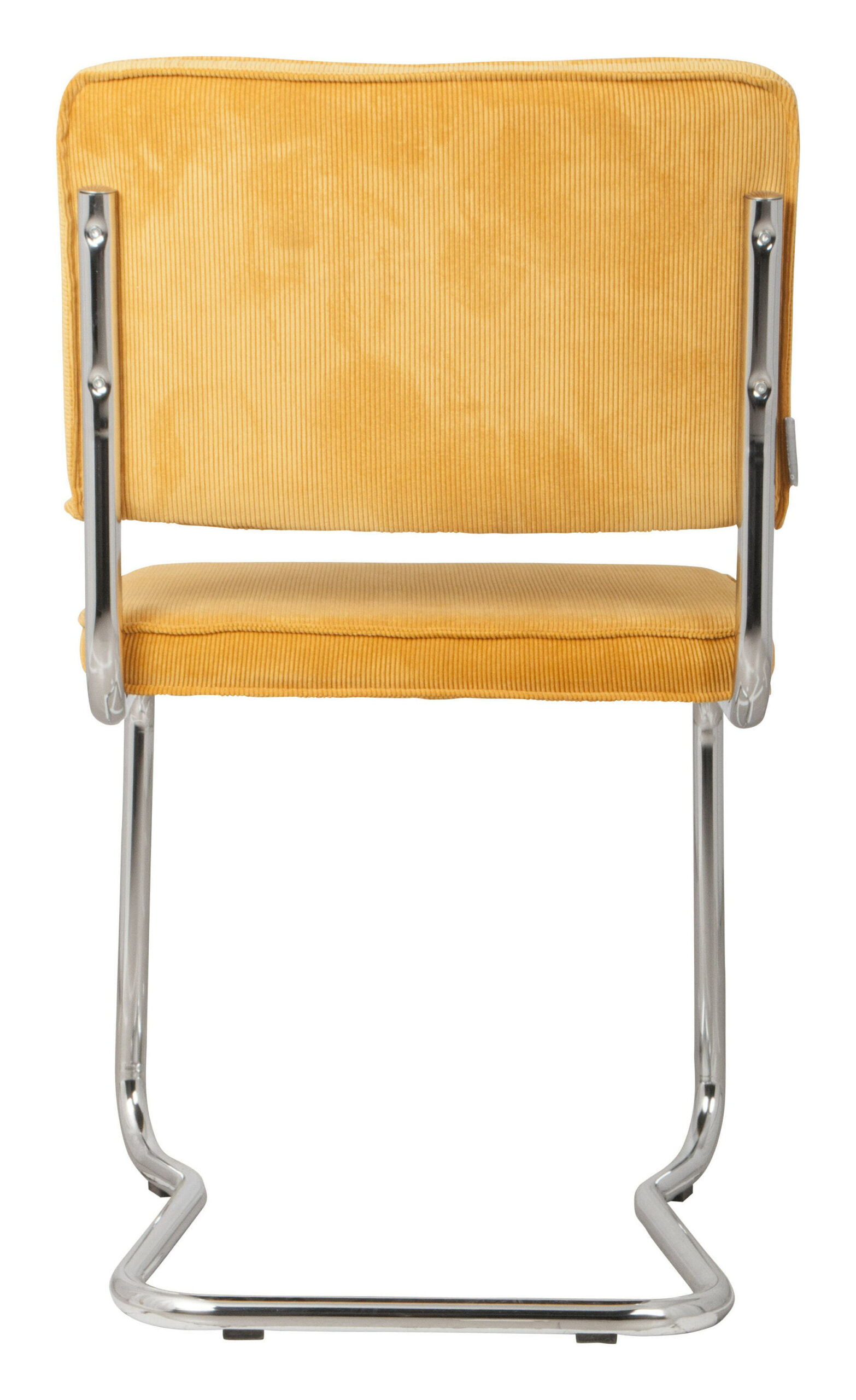 Zuiver Eetkamerstoel 'Ridge' Rib Kink, kleur Geel - Afbeelding 2