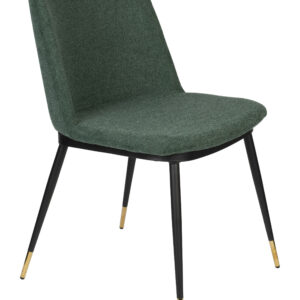 ZILT Eetkamerstoel 'Younes' kleur Donkergroen