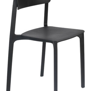 ZILT Eetkamerstoel 'Hassani' kleur Zwart