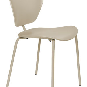 Zuiver Eetkamerstoel 'The Ocean' Gereycled kunststof, kleur Beige