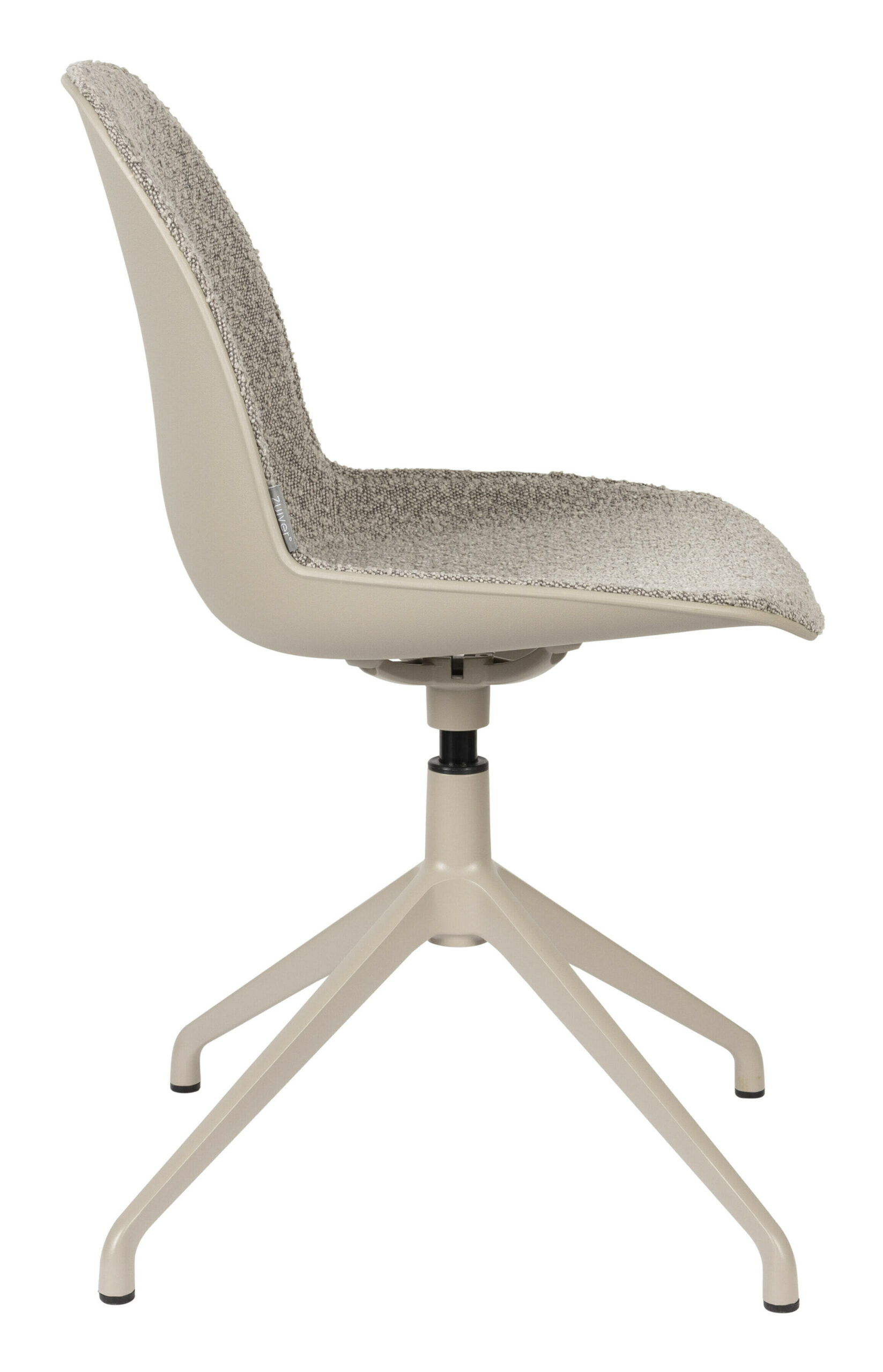 Zuiver Draaibare Eetkamerstoel 'Albert Kuip' Bouclé - Afbeelding 4