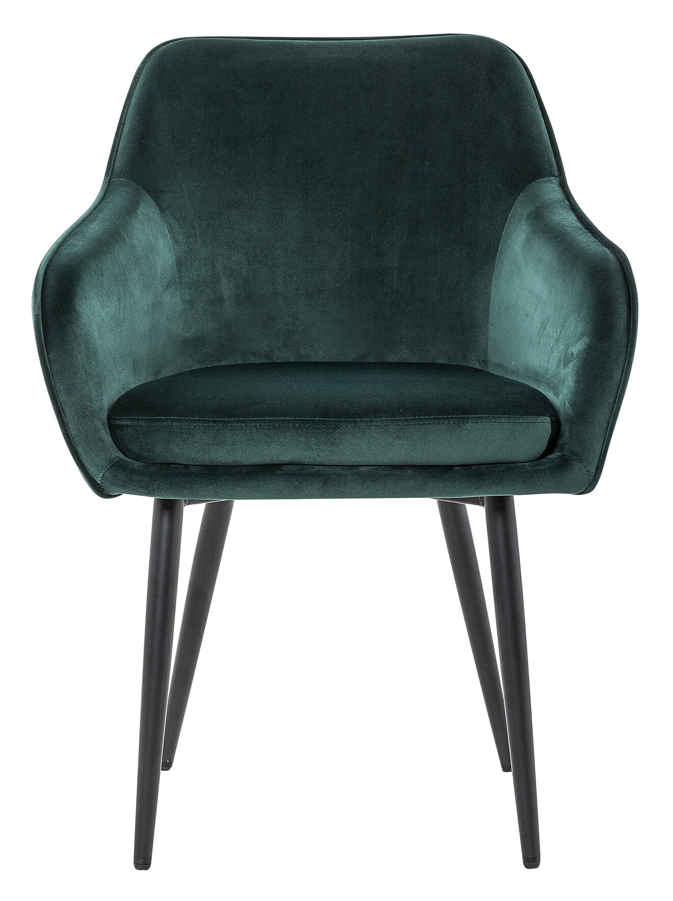 Artistiq Eetkamerstoel 'Juna' Velvet, kleur Groen - Afbeelding 2