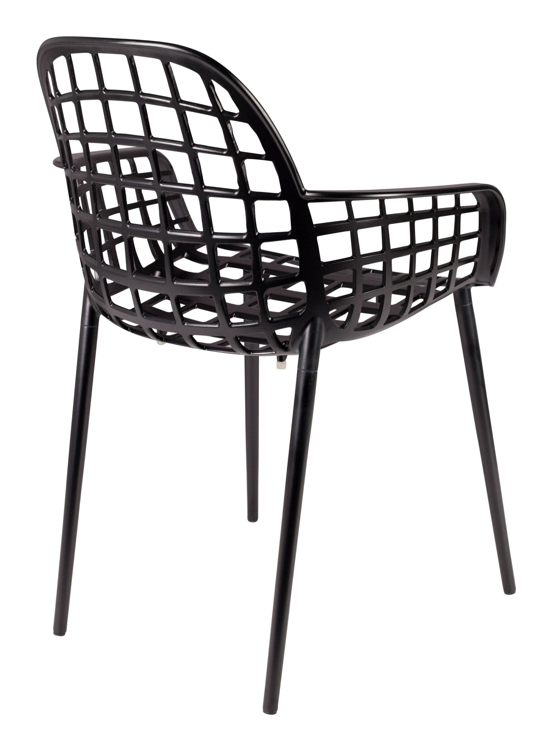 Zuiver Tuinstoel 'Albert Kuip' Aluminium, kleur Zwart - Afbeelding 4