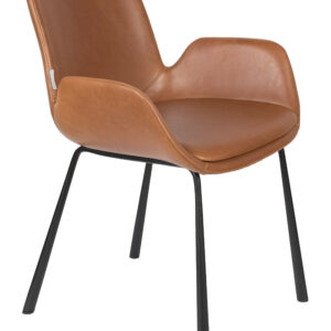 Zuiver Eetkamerstoel 'Brit' PU leder