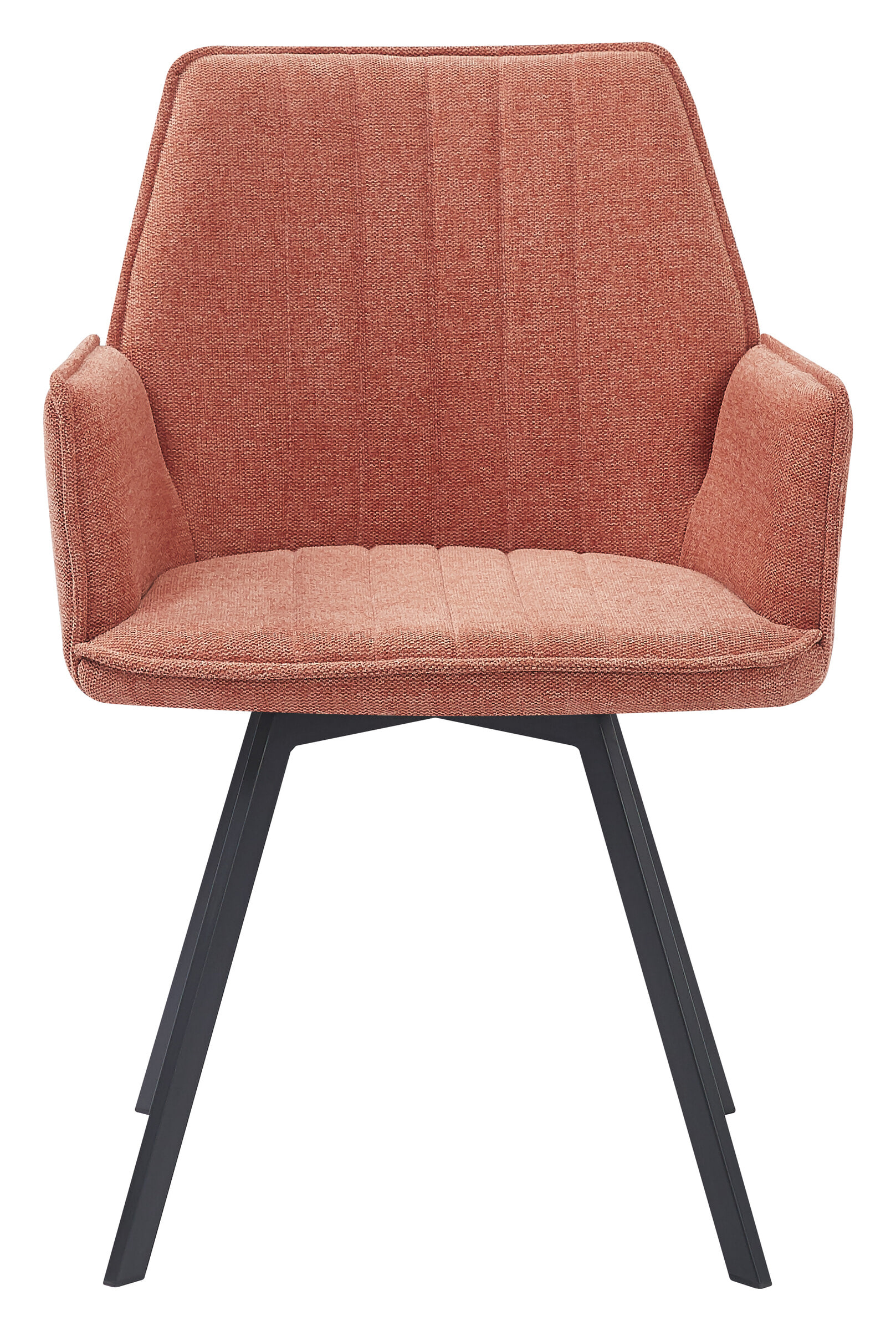 LivingFurn Eetkamerstoel 'Louise', Draaibaar kleur Blush - Afbeelding 3