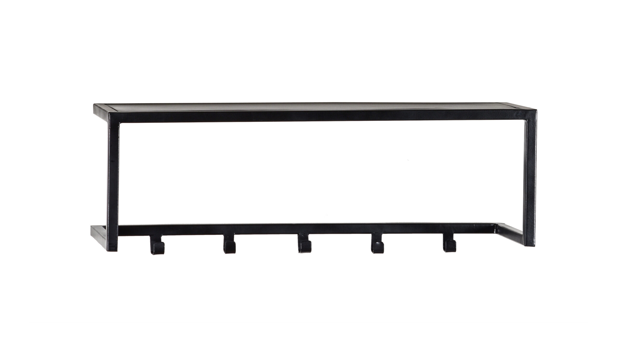 Brix Kapstok 'Abby' Met 5 haken, kleur Zwart - Afbeelding 2