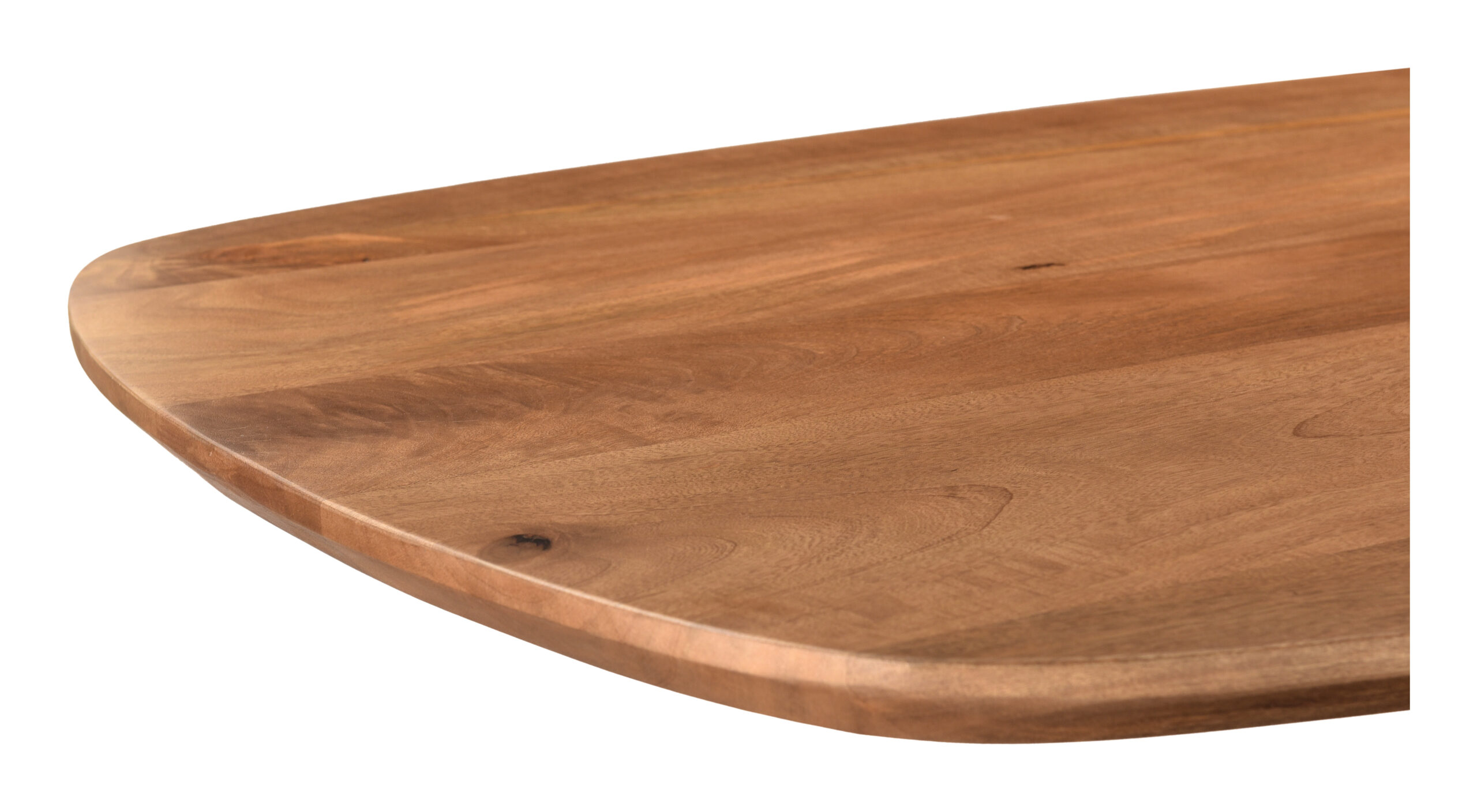 LivingFurn Deens Ovale Eettafel 'Jesper' Mangohout, 230 x 105cm - Afbeelding 5