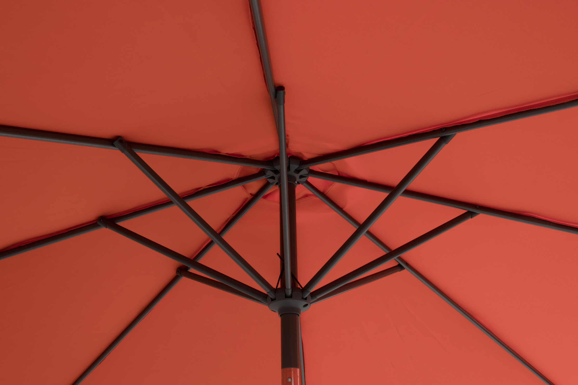 Hartman Parasol 'Sunline' 270cm, kleur Oranje - Afbeelding 3