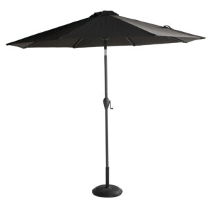 Hartman Parasol 'Sunline' 270cm, kleur Antraciet