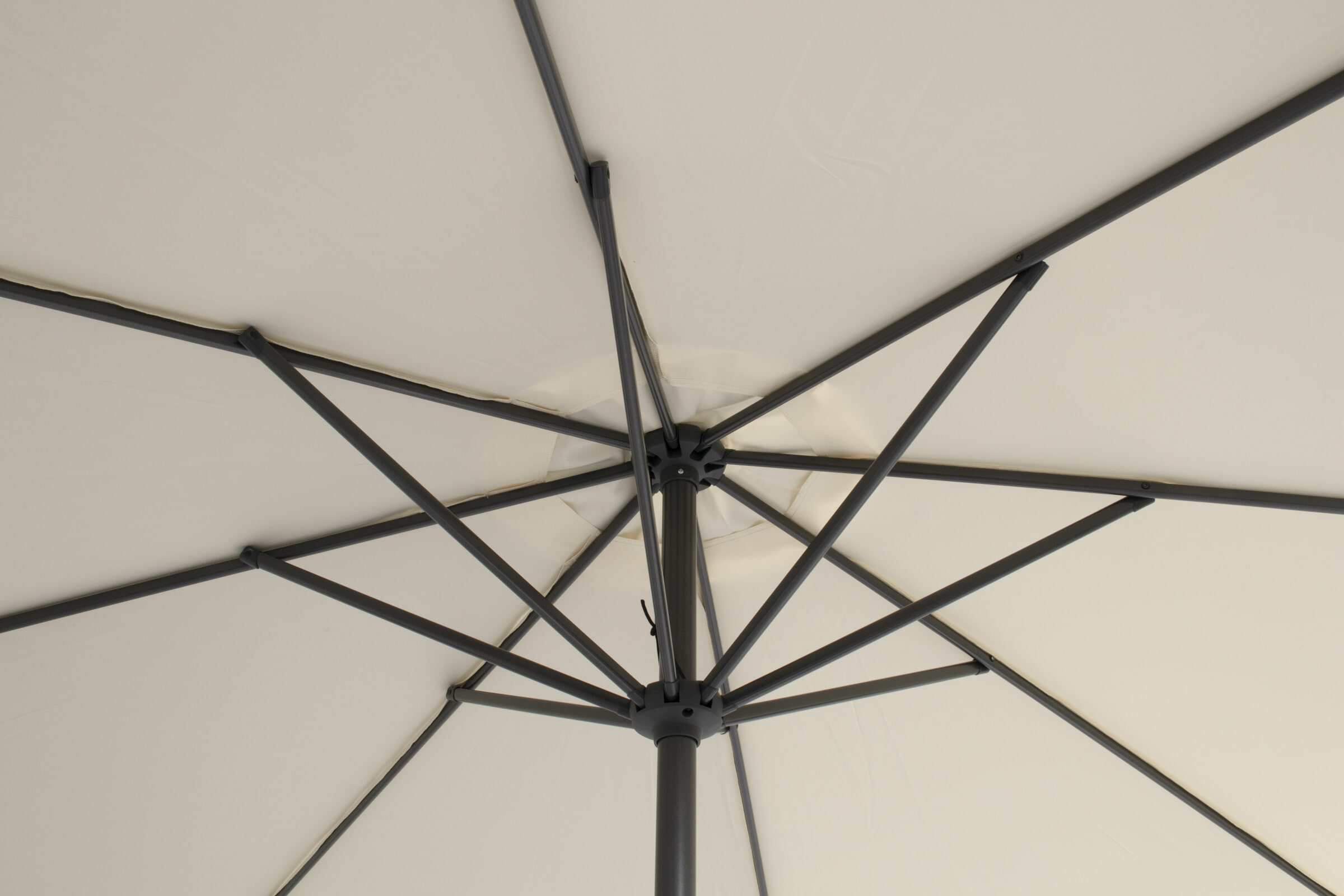 Hartman Parasol 'Sunline' 300cm, kleur Beige - Afbeelding 3