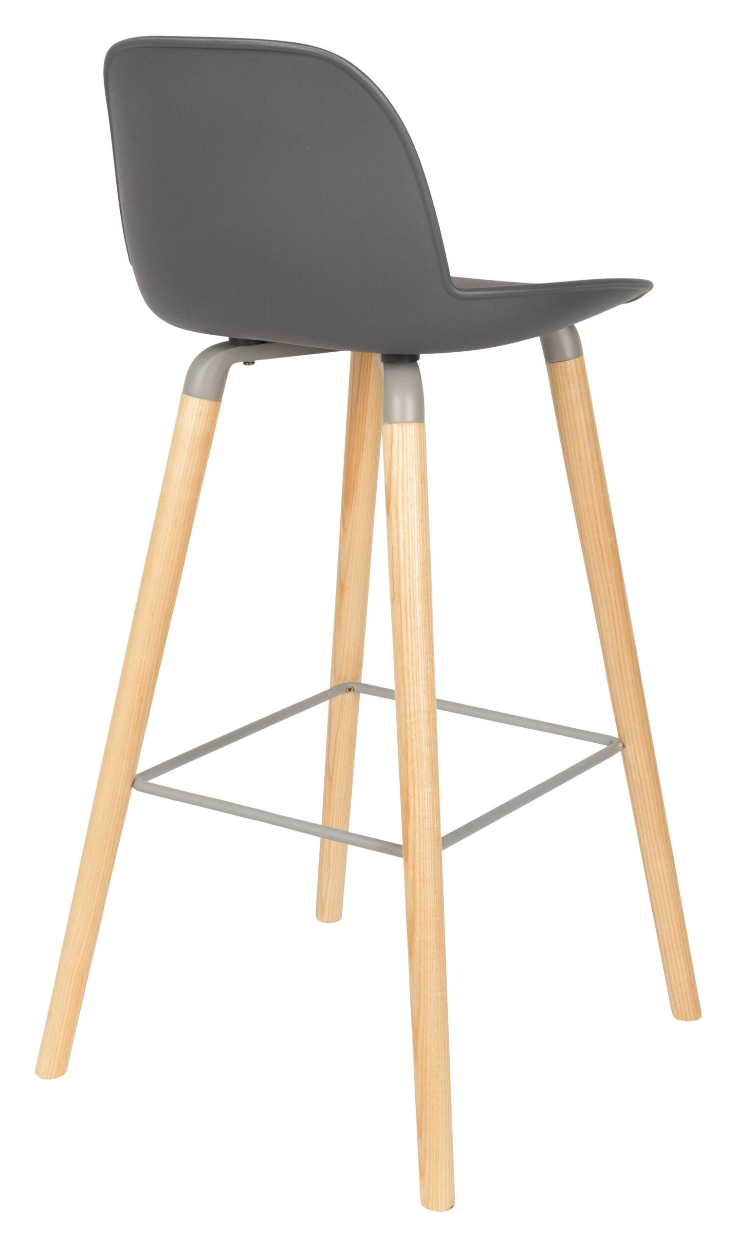 Zuiver Barkruk 'Albert Kuip' PP, kleur Donkergrijs (zithoogte 75cm) - Afbeelding 5