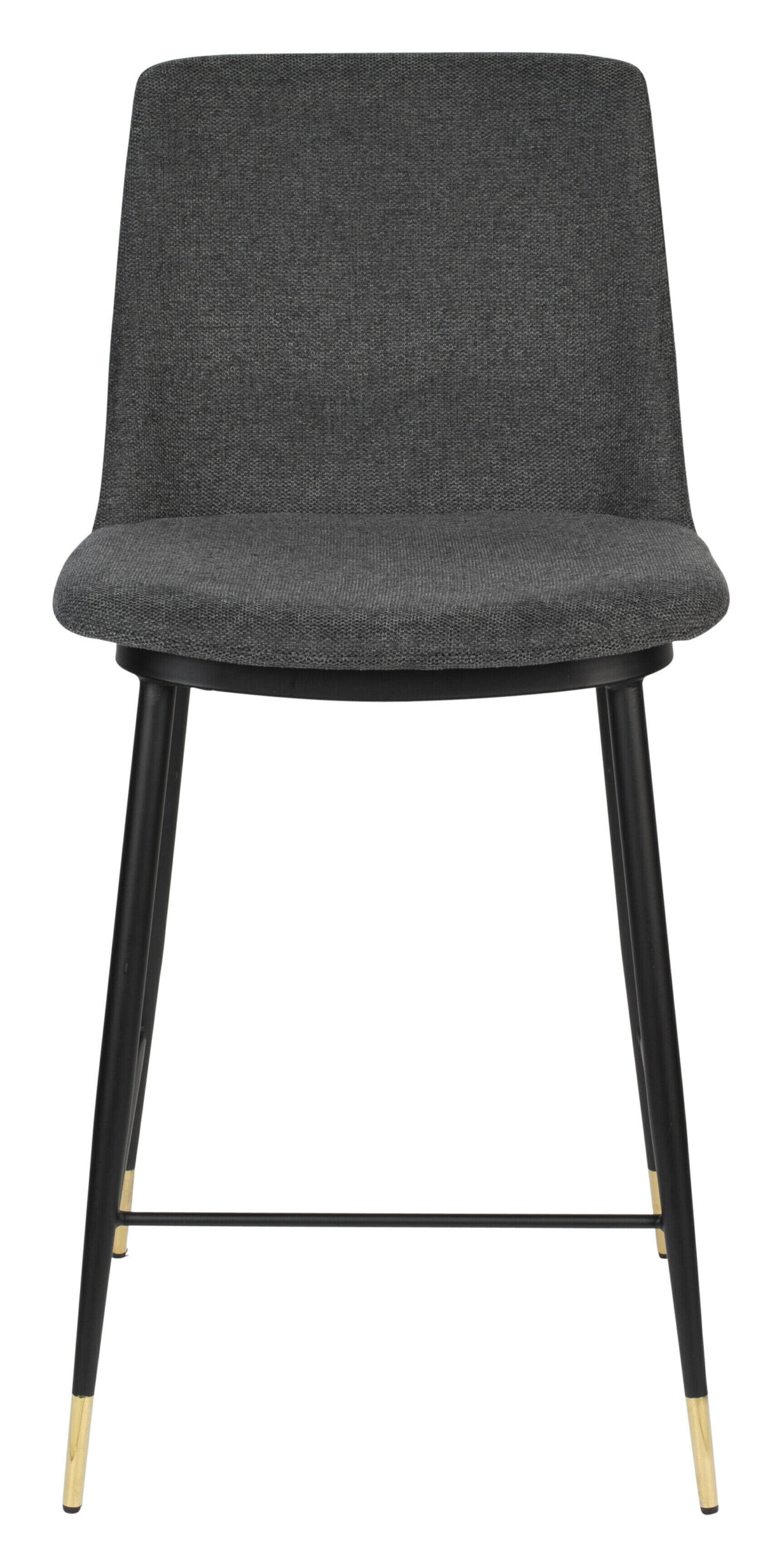 ZILT Barstoel 'Younes' kleur Donkergrijs (zithoogte 65cm) - Afbeelding 2