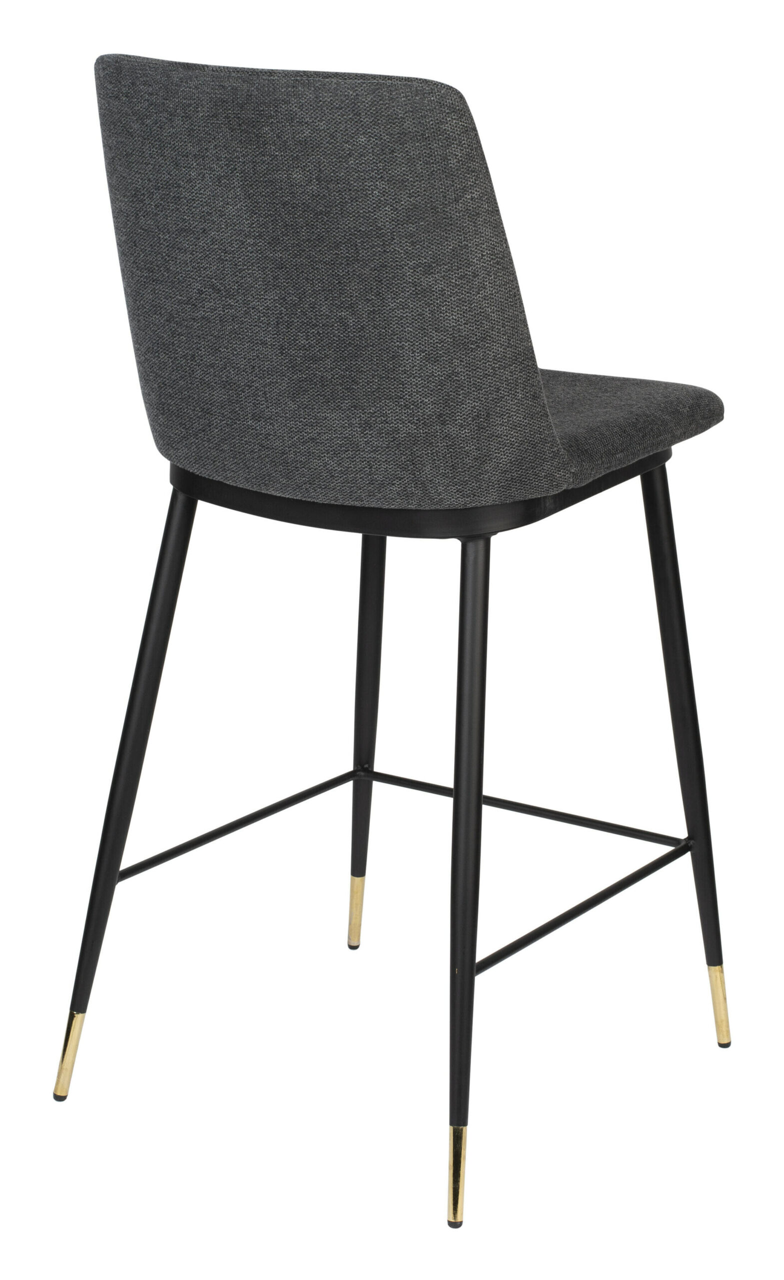 ZILT Barstoel 'Younes' kleur Donkergrijs (zithoogte 65cm) - Afbeelding 6