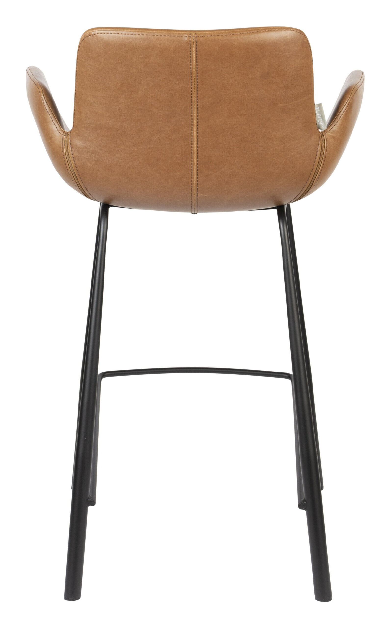 Zuiver Barstoel 'Brit' PU leder (zithoogte 68cm) - Afbeelding 5