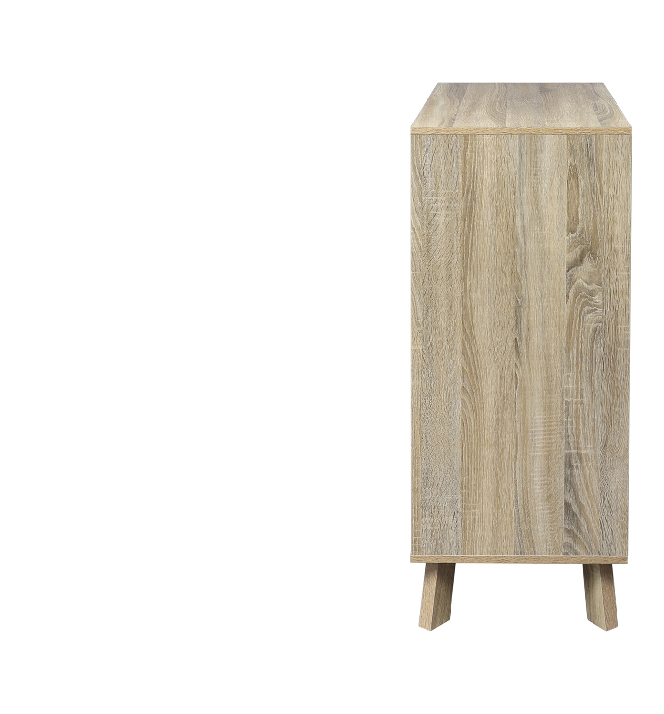 Artistiq Opbergkast 'Gonzalo' 102 x 80cm, kleur Naturel / Wit - Afbeelding 2