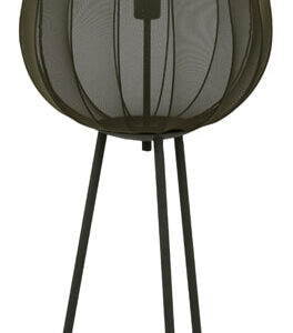 Light & Living Vloerlamp 'Plumeria' 132cm, kleur Donkergroen