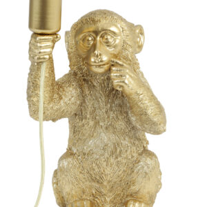 Light & Living Tafellamp 'Monkey' 34cm, kleur Goud