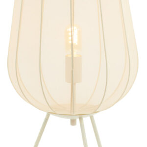 Light & Living Tafellamp 'Plumeria' 60cm hoog, kleur Zand