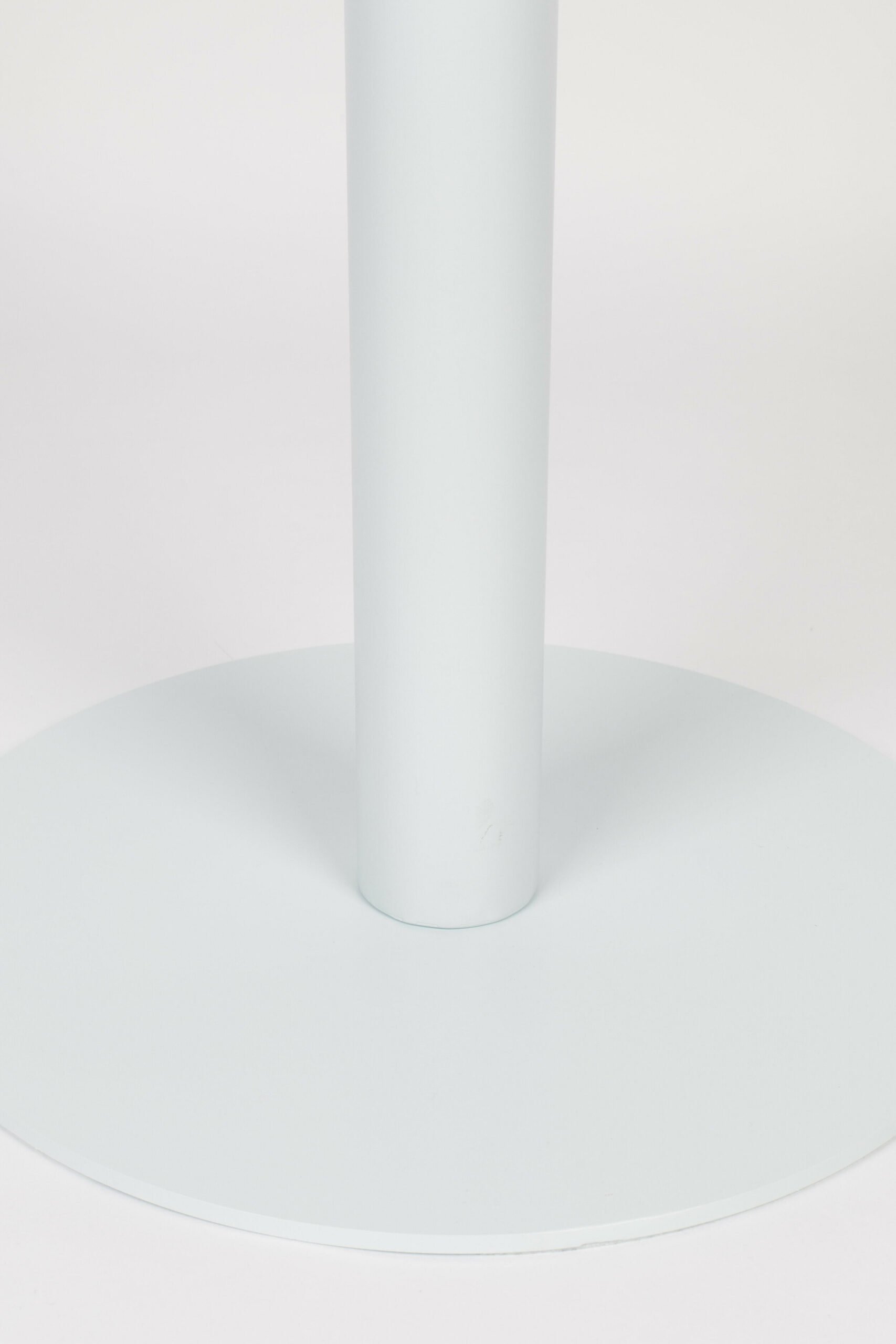 Zuiver Ronde Tuintafel 'Metsu' Staal, 70cm, kleur Wit - Afbeelding 4