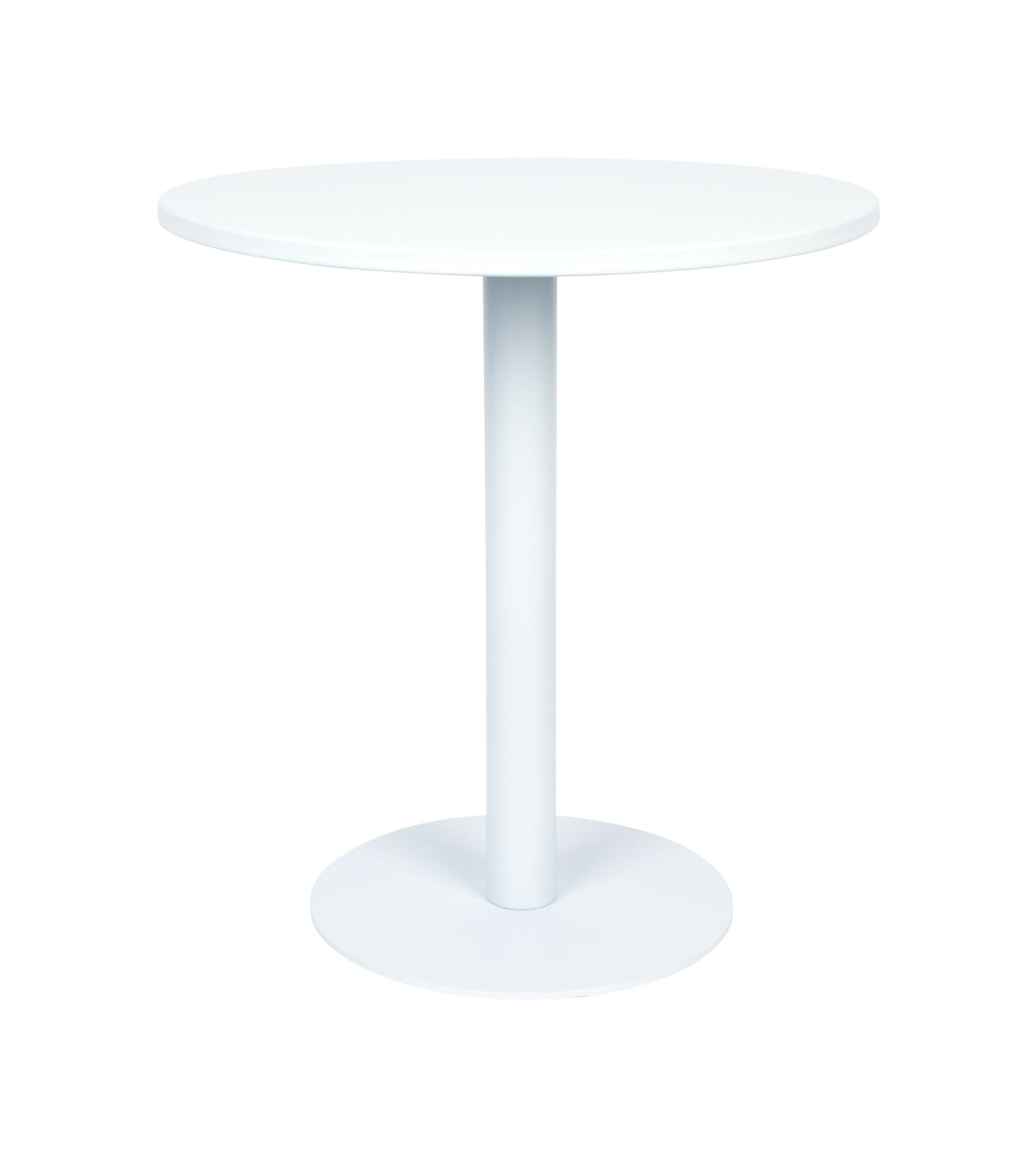 Zuiver Ronde Tuintafel 'Metsu' Staal, 70cm, kleur Wit