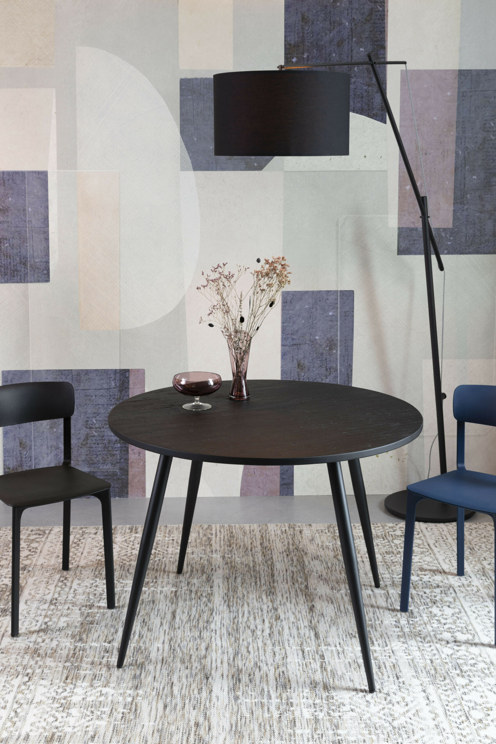ZILT Ronde Eettafel 'Everton' Teakhout, 110cm - Afbeelding 5