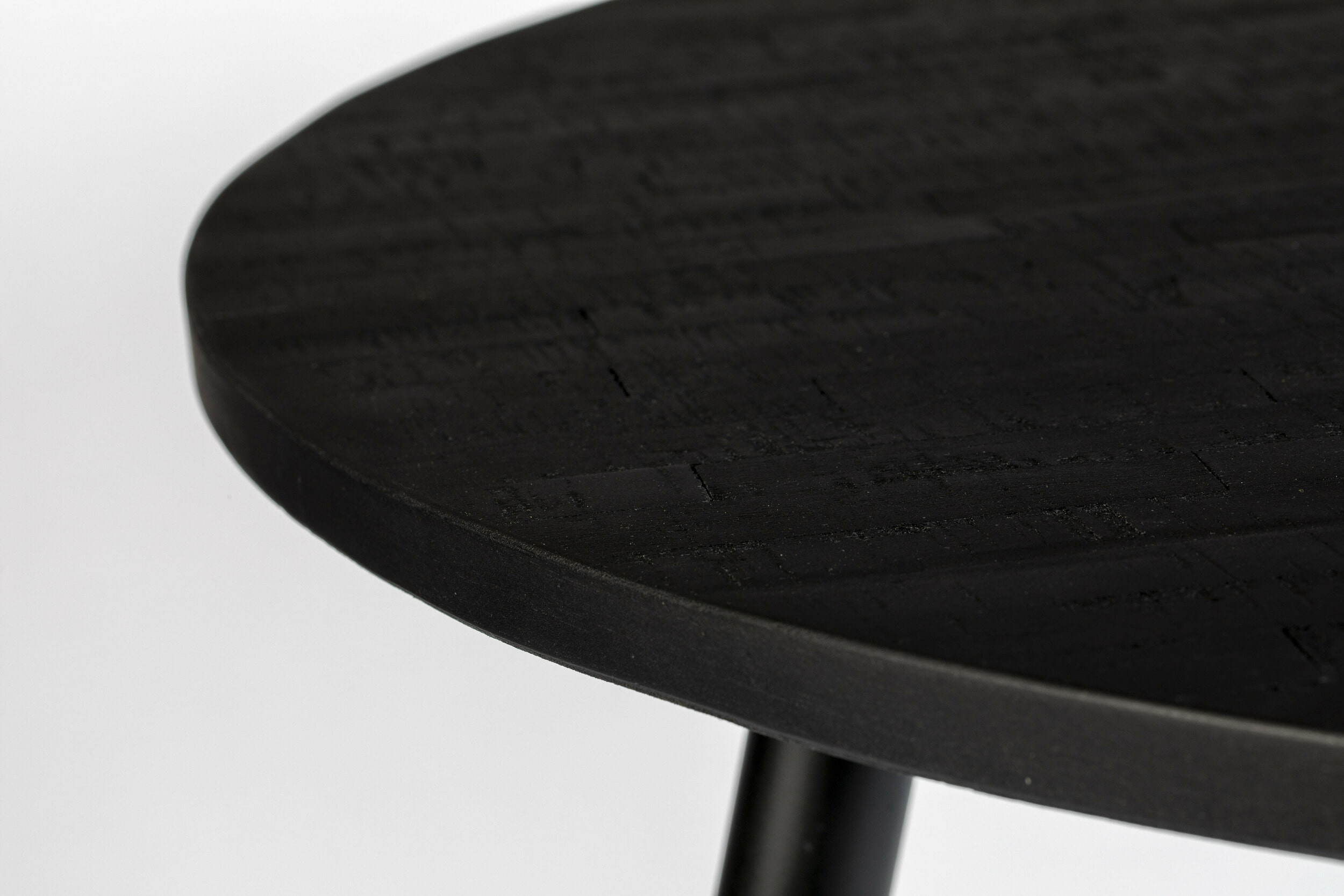 ZILT Ronde Eettafel 'Everton' Teakhout, 110cm - Afbeelding 4