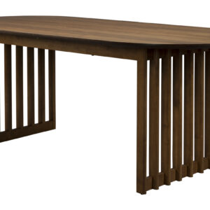 Dutchbone Uitschuifbare Eettafel 'Barlet' Walnoot, 200/240 x 90cm