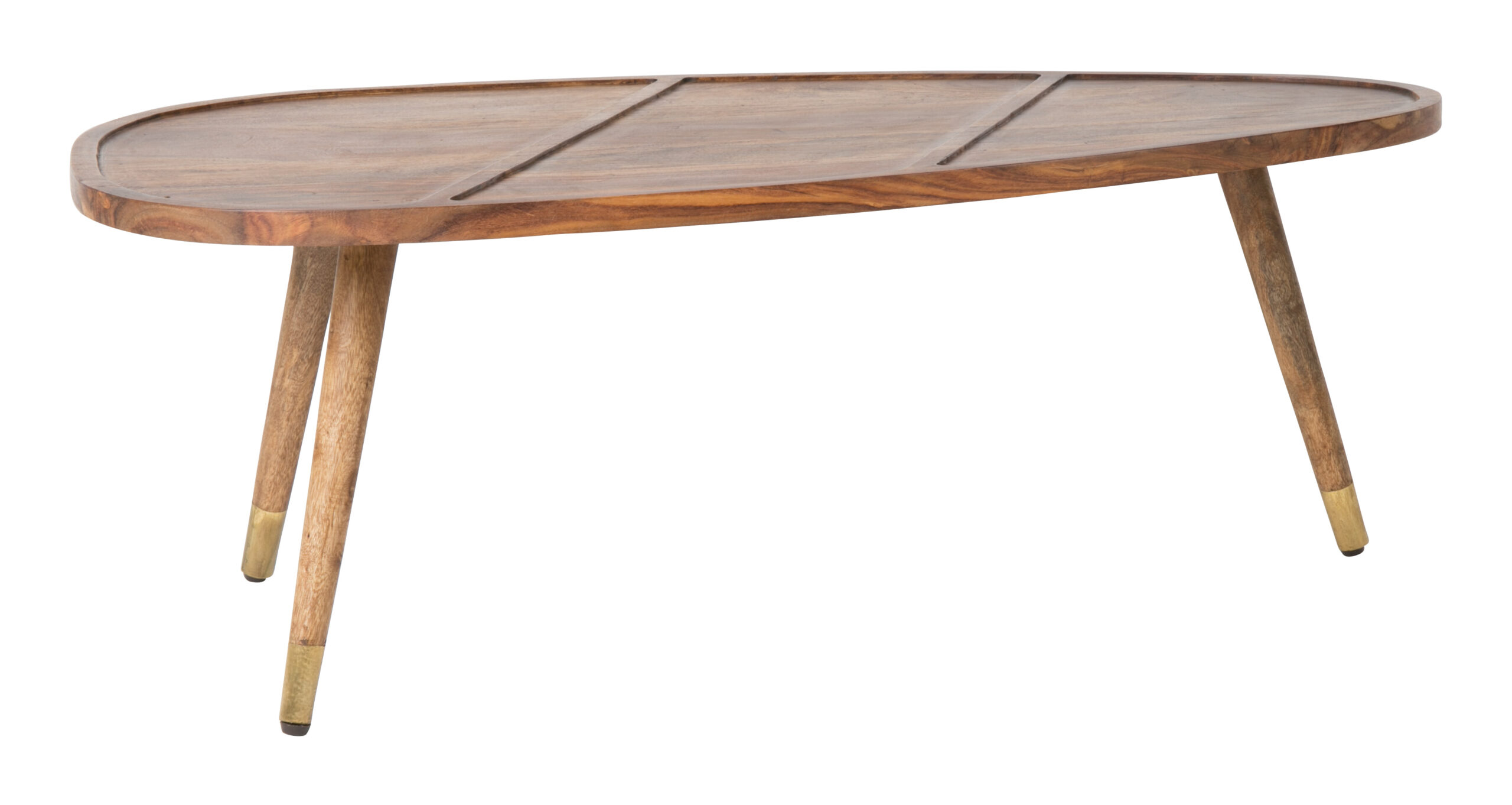 Dutchbone Organische Salontafel 'Sham' set van 2 stuks - Afbeelding 2