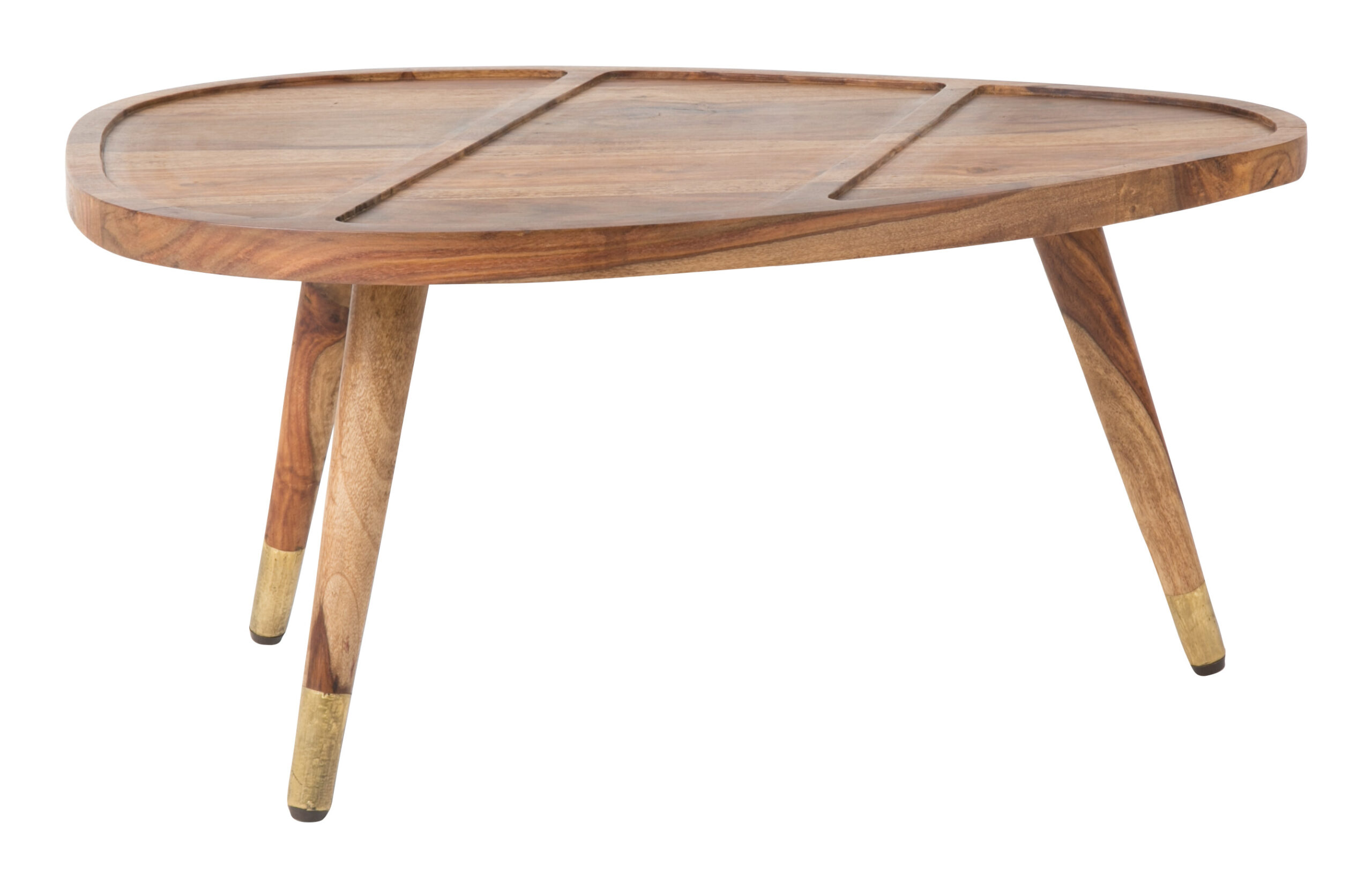 Dutchbone Organische Salontafel 'Sham' set van 2 stuks - Afbeelding 3