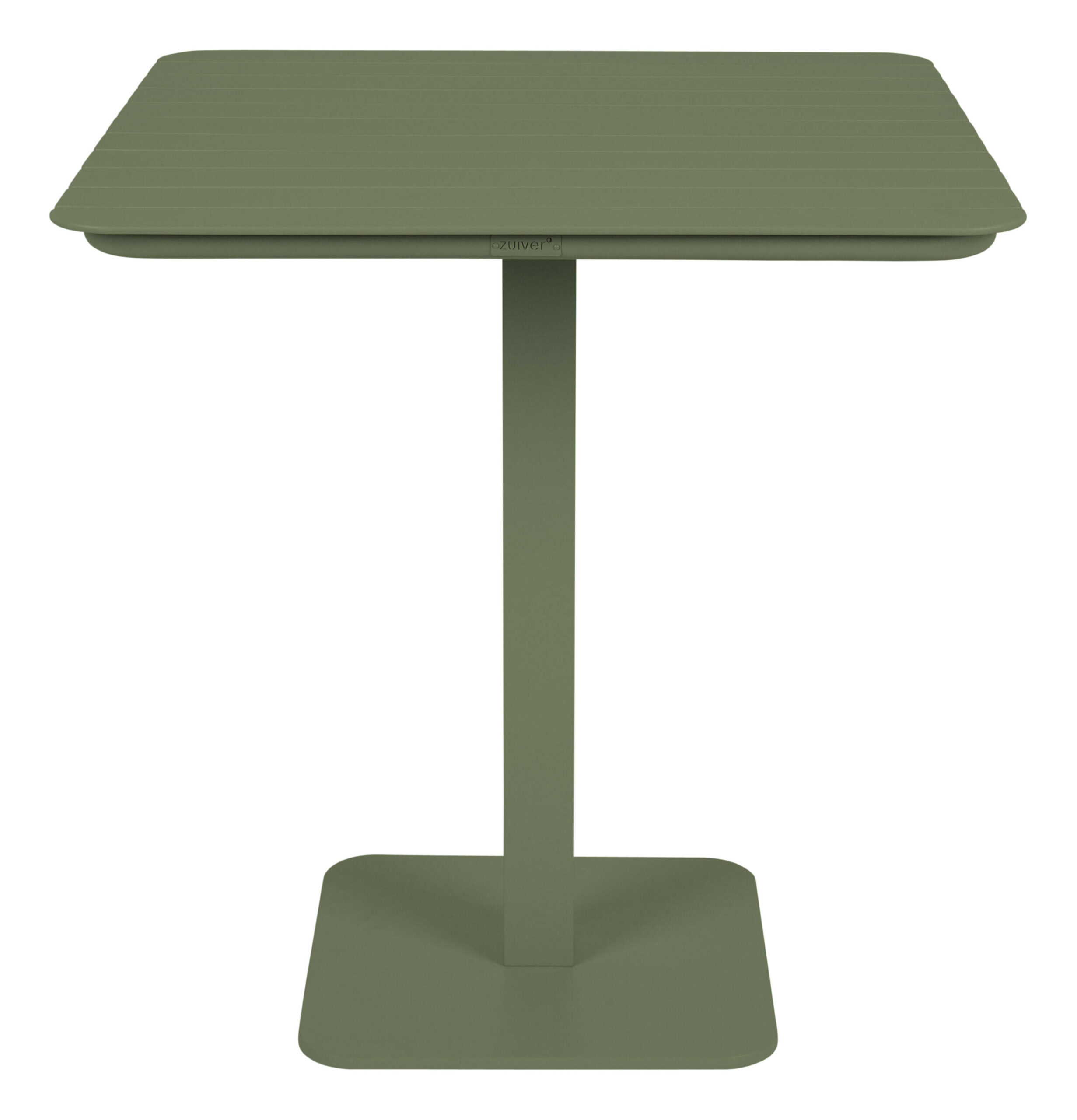 Zuiver Outdoor Bistrotafel 'Vondel' 71 x 71cm, kleur Groen