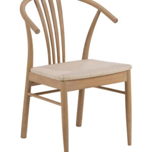 Bendt Eetkamerstoel 'Emil' Eiken whitewash