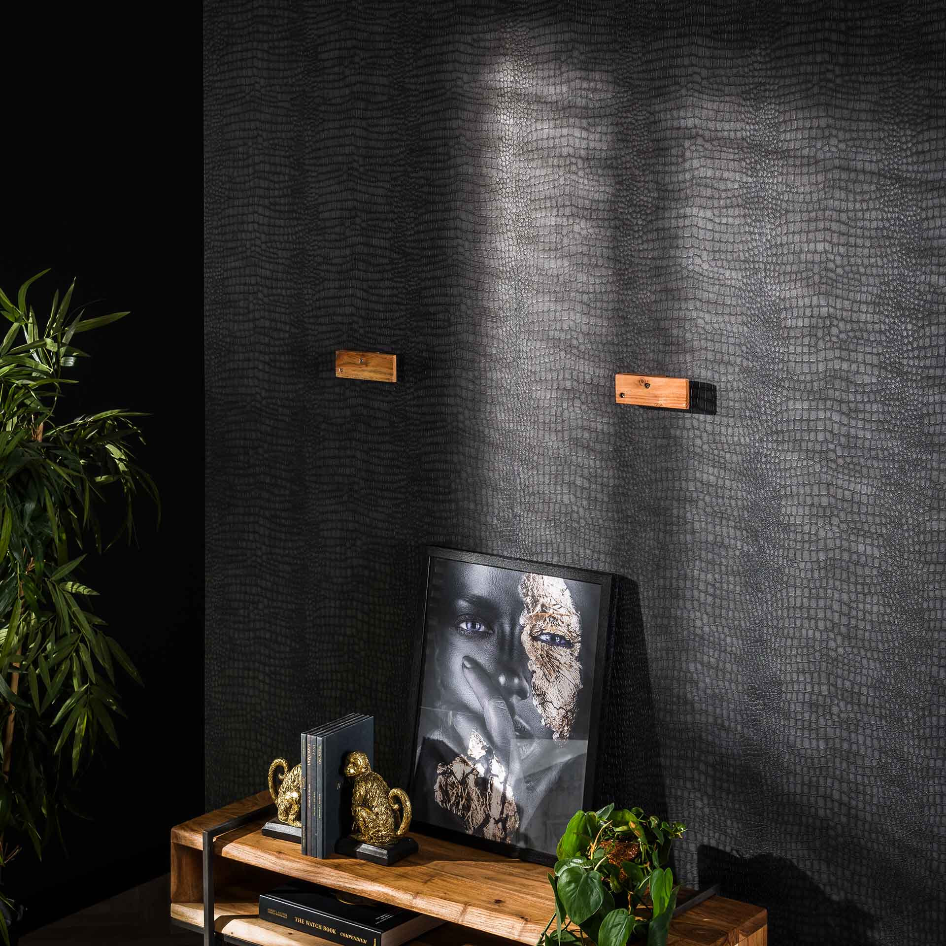 LifestyleFurn Wandplank 'Mac' Acaciahout, 150cm - Afbeelding 7