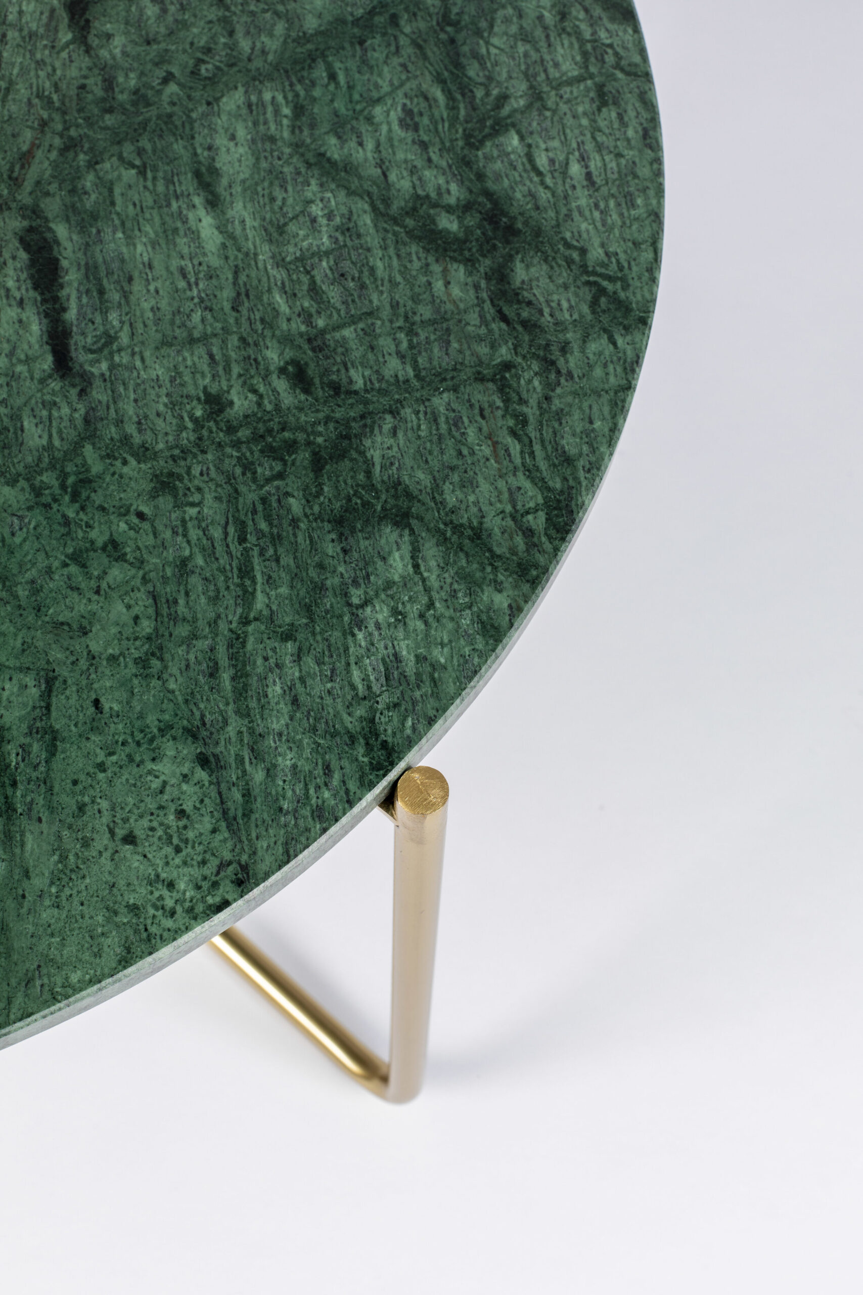 ZILT Salontafel 'Timpa' 70cm, groen marmer - Afbeelding 2