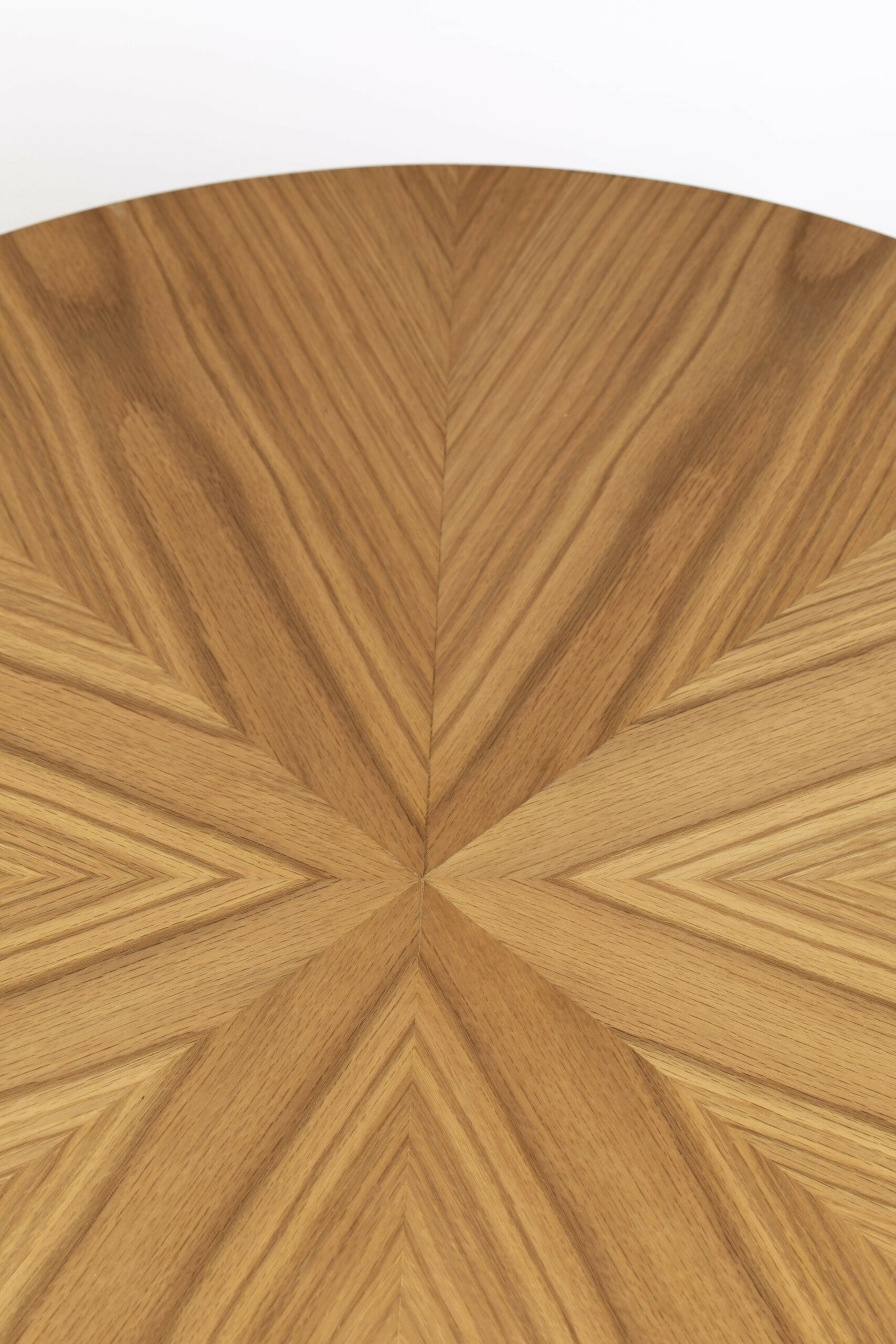 ZILT Ronde Salontafel 'Memo' Eikenhout, 80cm, kleur Naturel - Afbeelding 2