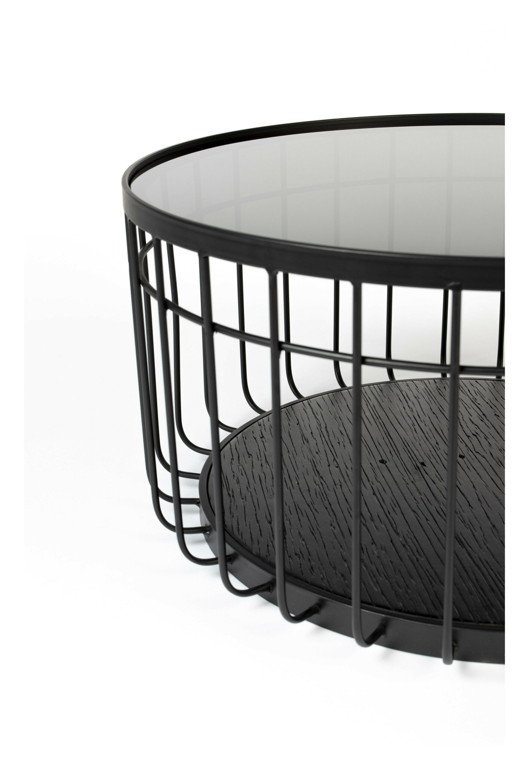 ZILT Ronde Salontafel 'Talles' Glas, 60cm - Afbeelding 2