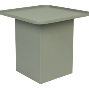 ZILT Vierkante Bijzettafel 'Michee' 44 x 44cm, kleur Groen