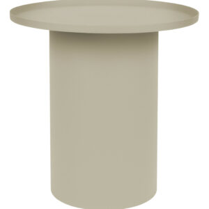 ZILT Ronde Bijzettafel 'Michee' 45cm, kleur Ivory