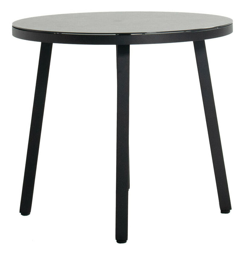 Hartman Outdoor Ronde Bijzettafel 'Livorno' Keramiek 75cm, kleur Antraciet - Afbeelding 2