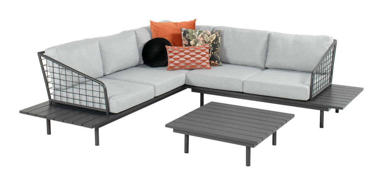 Hartman Tuinkussen 'Jolie' 40 x 40cm, kleur Zwart - Afbeelding 2