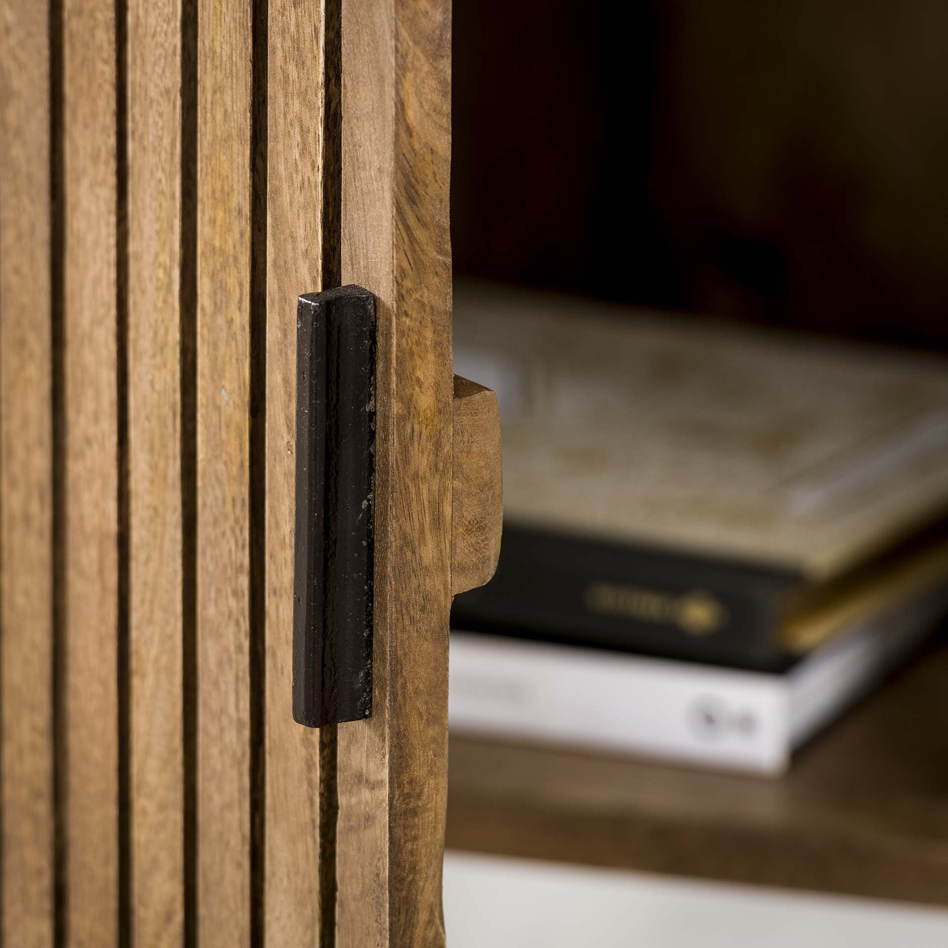 Wijnkast 'Twiggy' Mangohout, Voor 15 flessen - Afbeelding 5