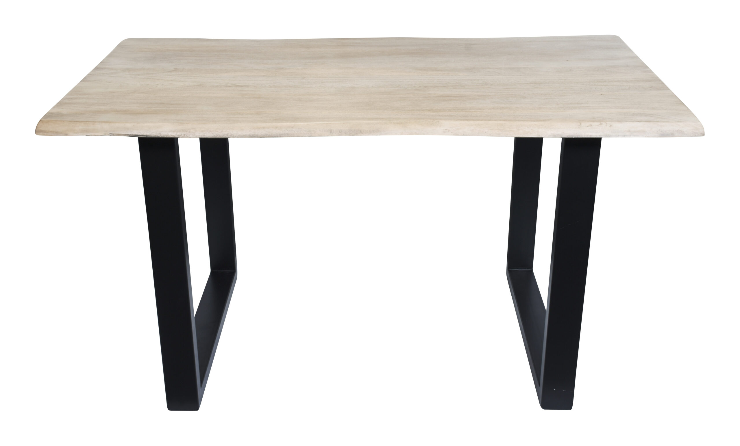 Artistiq Boomstam Eettafel 'Tinata' Acaciahout, 160 x 85cm, kleur Naturel - Afbeelding 3