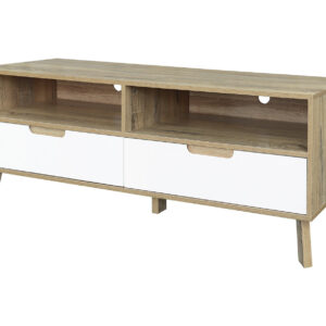 Artistiq TV-meubel 'Gonzalo' 140cm, kleur Naturel / Wit